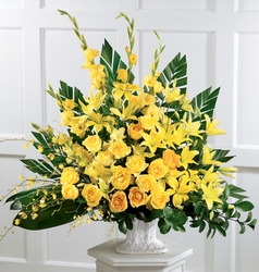 Golden Memories Arrangement from Lloyd's Florist, local florist in Louisville,KY